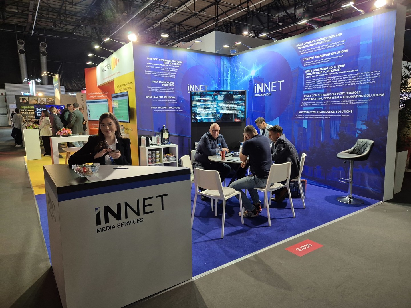 INNET Media at IBC Amsterdam Conference 2024